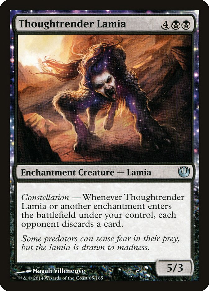 Card Scan of Thoughtrender Lamia | JOU