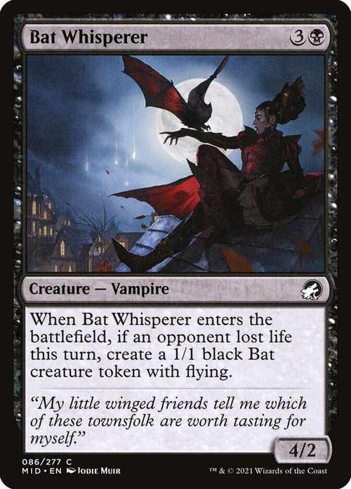 Card Scan of Bat Whisperer | MID