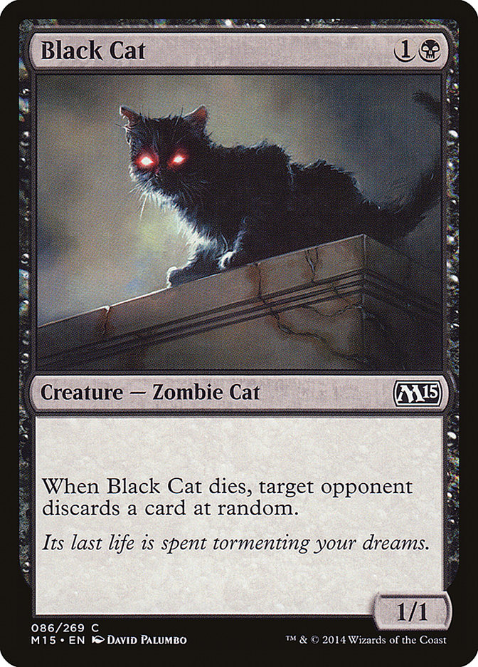 Card Scan of Black Cat | M15