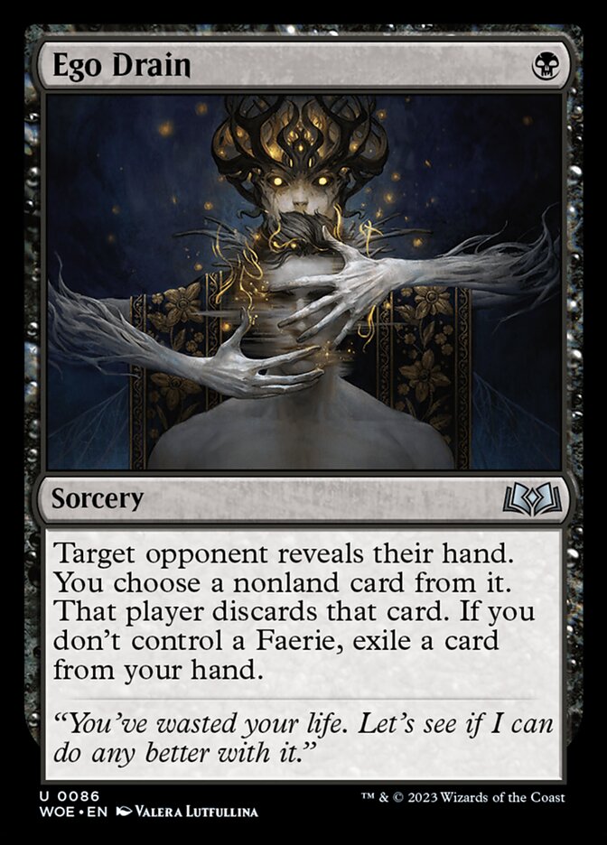 Card Scan of Ego Drain | WOE