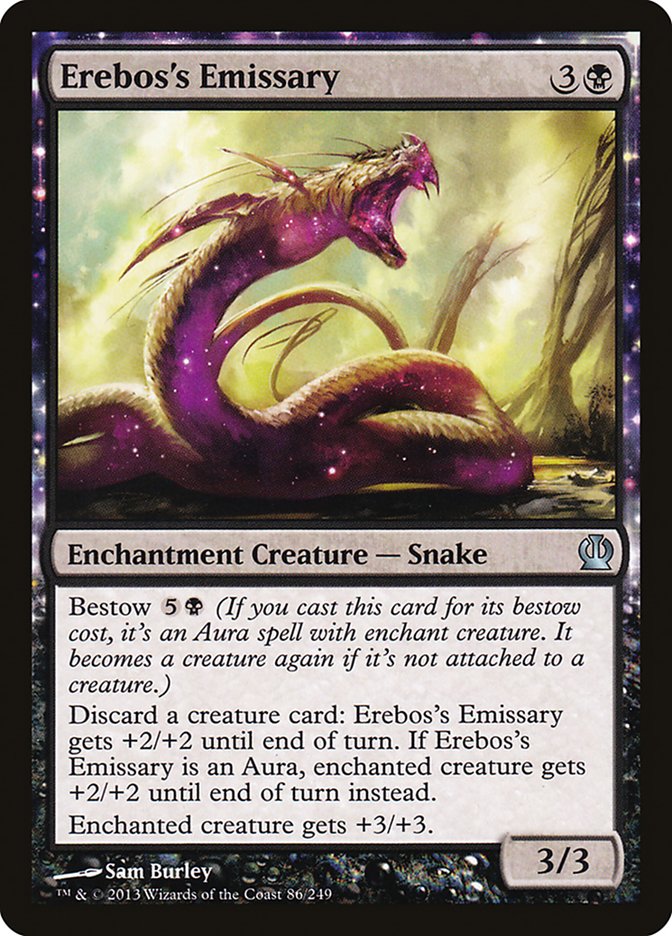 Card Scan of Erebos's Emissary | THS