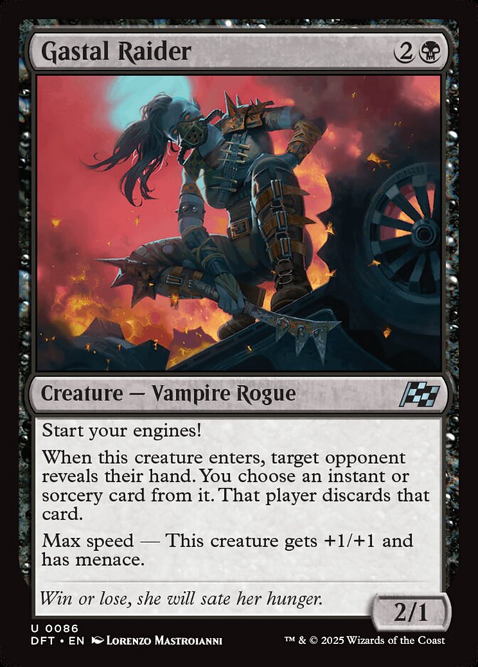 Card Scan of Gastal Raider | DFT