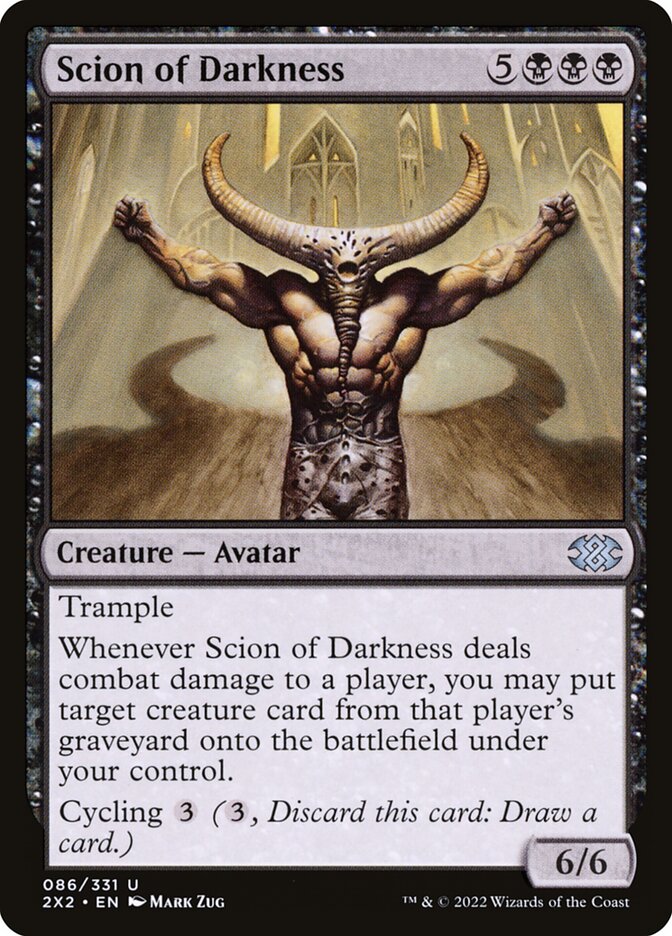 Card Scan of Scion of Darkness | 2X2