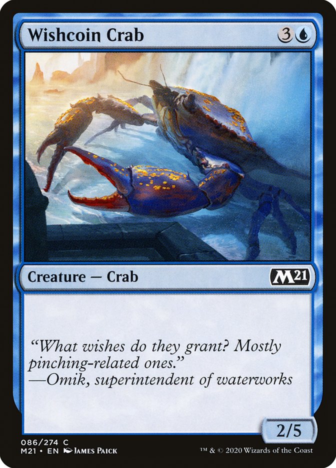 Card Scan of Wishcoin Crab | M21