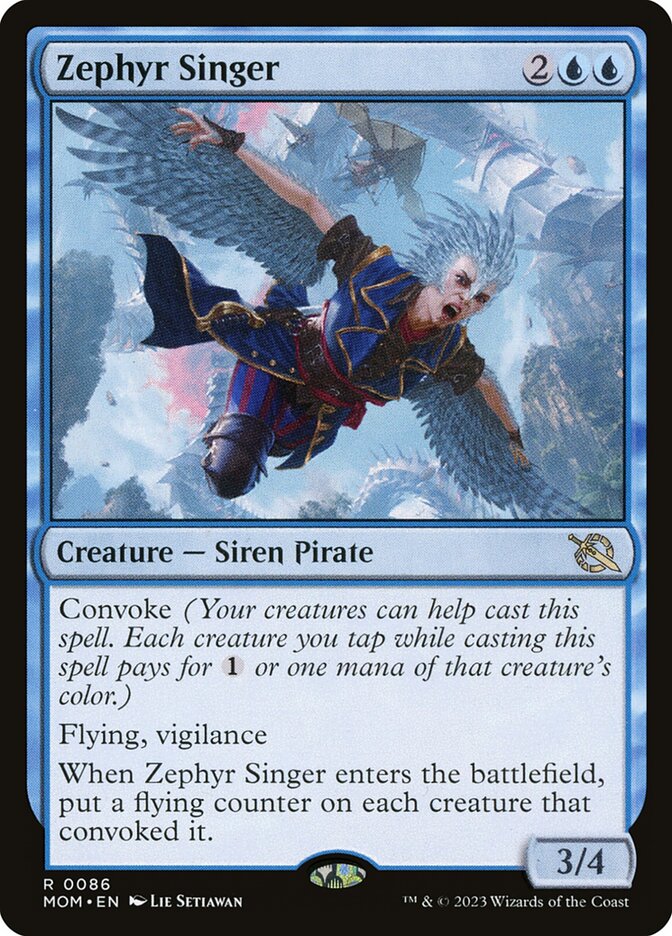 Card Scan of Zephyr Singer | MOM