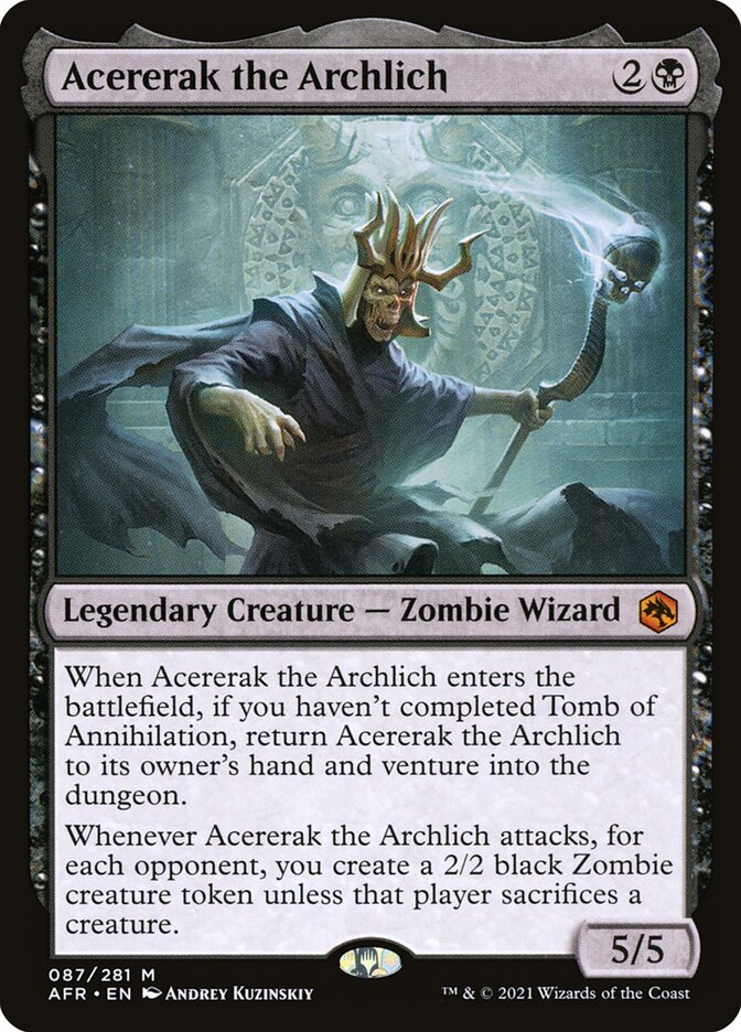 Acererak the Archlich | AFR (Foil)