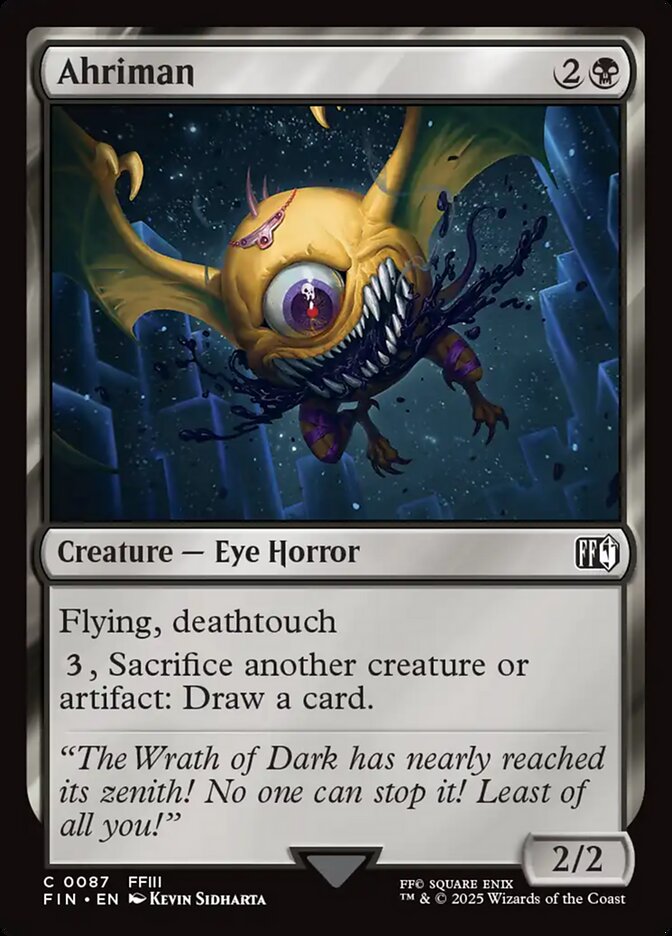 Card Scan of Ahriman | FIN