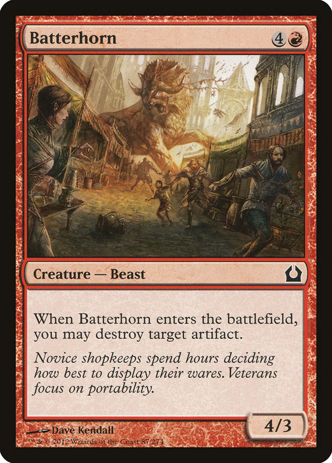 Card Scan of Batterhorn | RTR