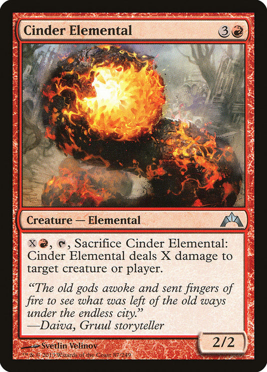 Cinder Elemental | GTC