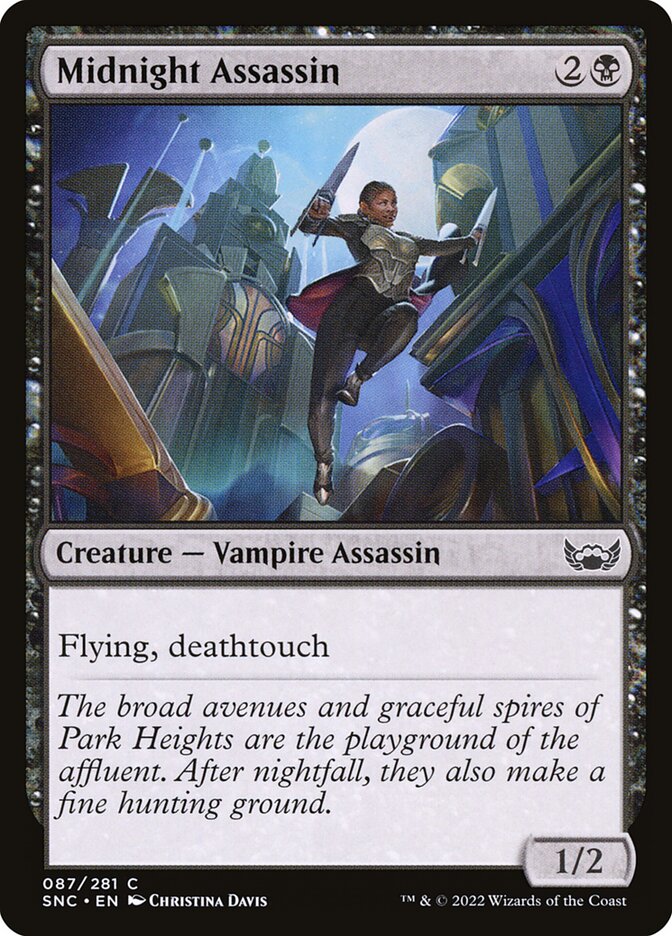 Midnight Assassin | SNC (Foil) - Card Scan