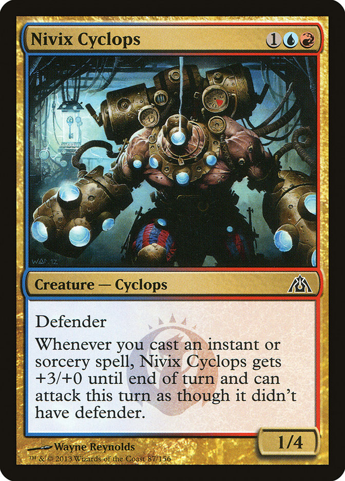 Card Scan of Nivix Cyclops | DGM
