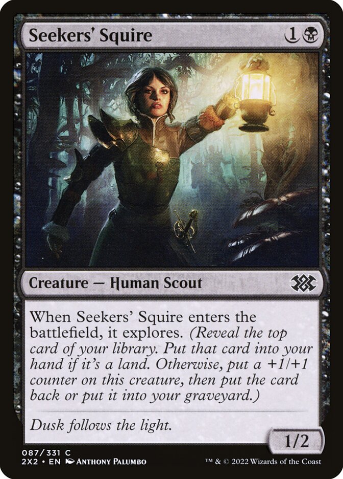 Card Scan of Seekers' Squire | 2X2
