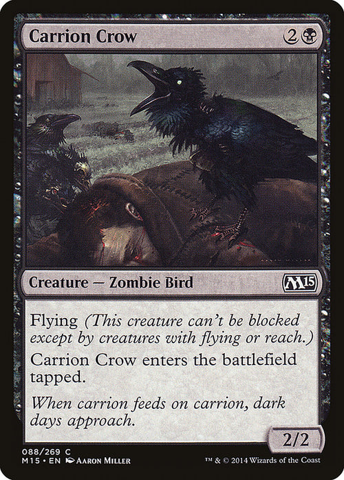 Card Scan of Carrion Crow | M15