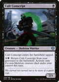 Card Scan of Cult Conscript | DMU