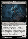Card Scan of Forsaken Miner | OTJ