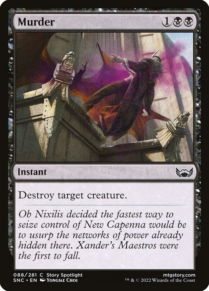 Card Scan of Murder | SNC