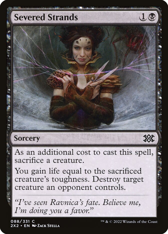 Card Scan of Severed Strands | 2X2