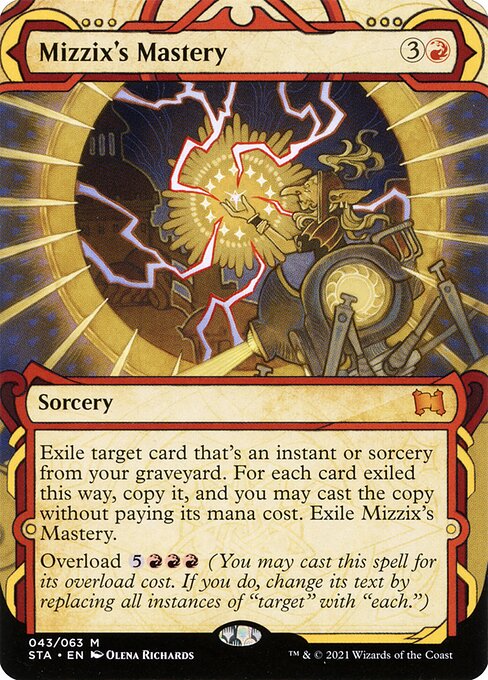 Mizzix's Mastery | STA (Showcase Etched) - Card Scan