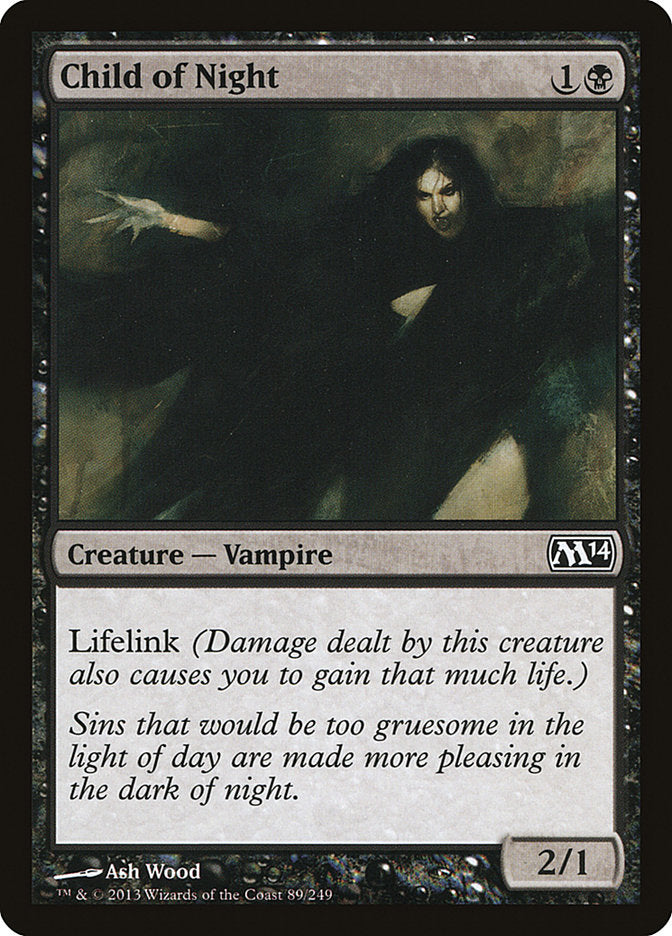 Card Scan of Child of Night | M14