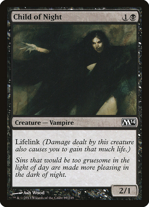 Card Scan of Child of Night | M14
