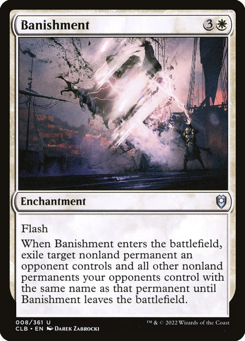 Card Scan of Banishment | CLB
