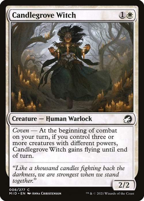 Card Scan of Candlegrove Witch | MID