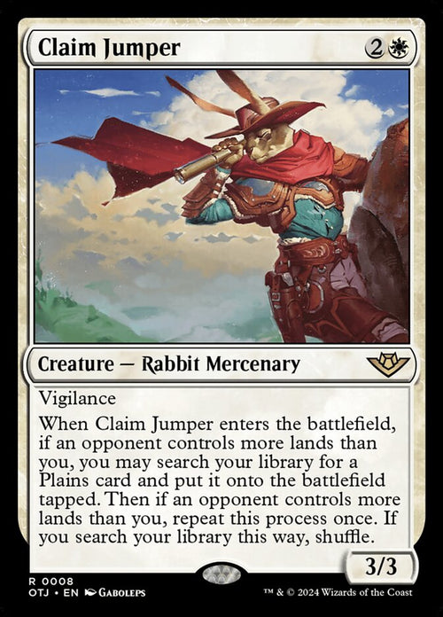 Card Scan of Claim Jumper | OTJ