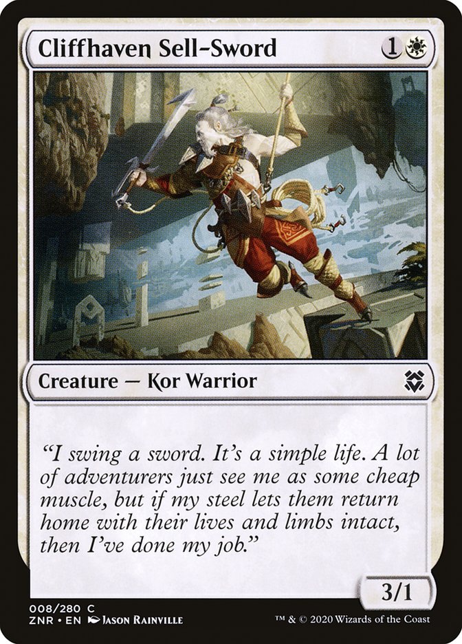 Cliffhaven Sell-Sword | ZNR