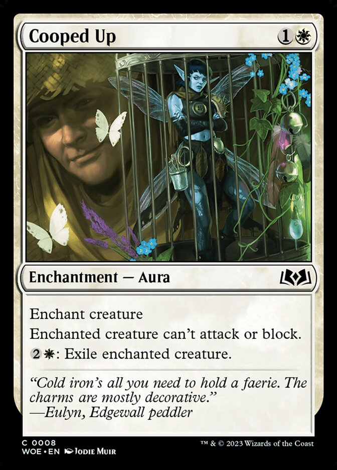 Card Scan of Cooped Up | WOE