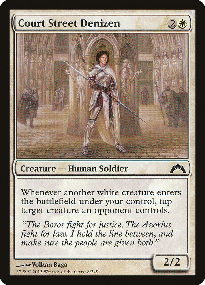 Card Scan of Court Street Denizen | GTC