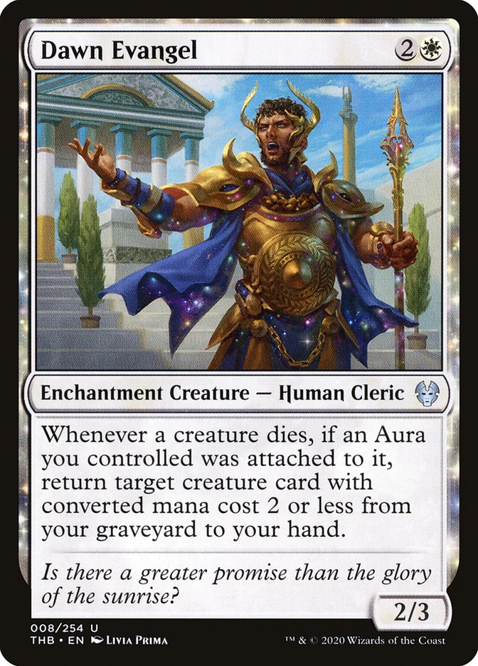 Card Scan of Dawn Evangel | THB
