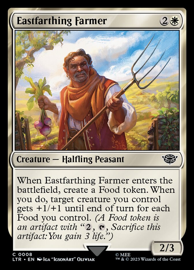 Card Scan of Eastfarthing Farmer | LTR