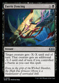 Card Scan of Faerie Fencing | WOE
