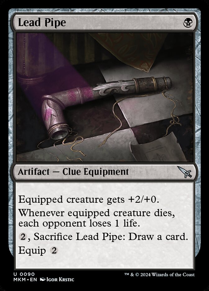 Card Scan of Lead Pipe | MKM