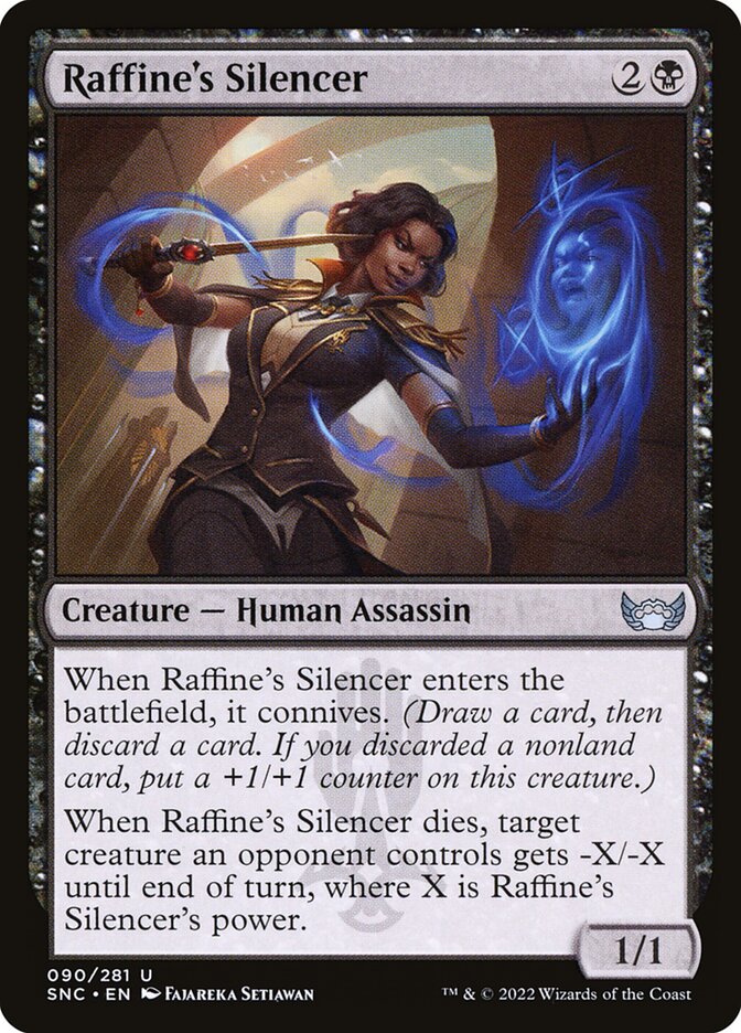 Card Scan of Raffine's Silencer | SNC