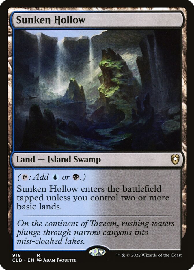Sunken Hollow | CLB