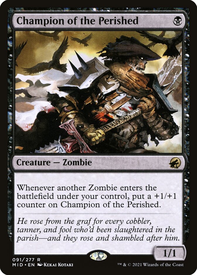 Card Scan of Champion of the Perished | MID