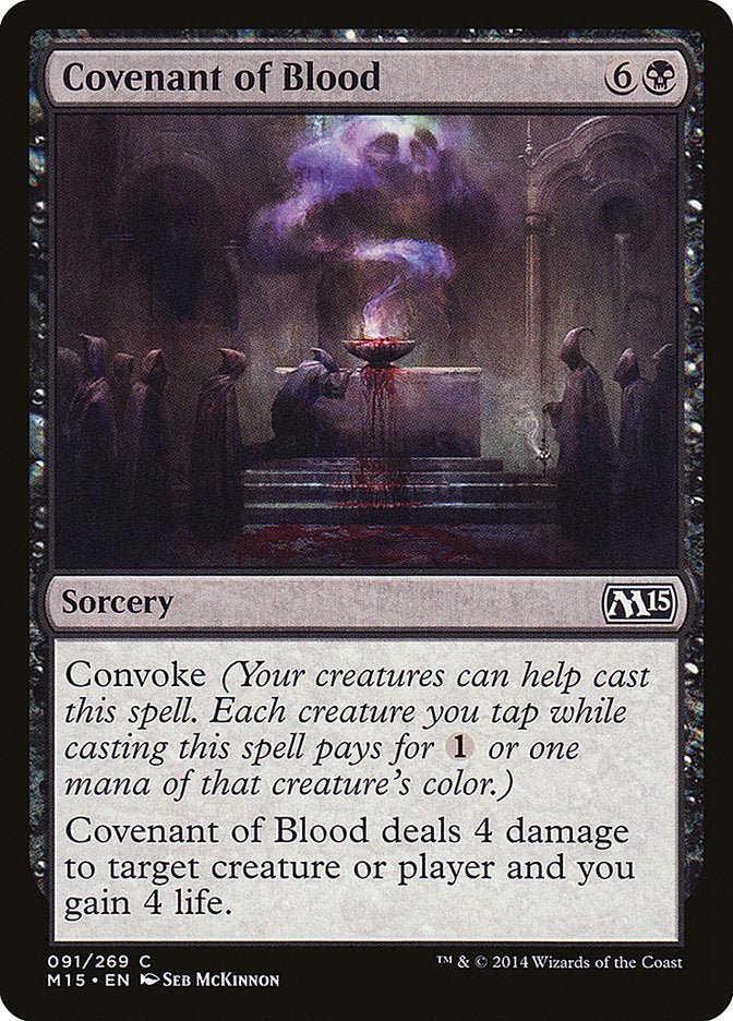 Card Scan of Covenant of Blood | M15