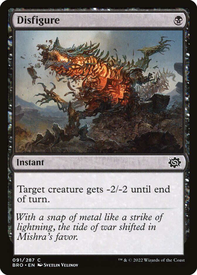 Card Scan of Disfigure | BRO