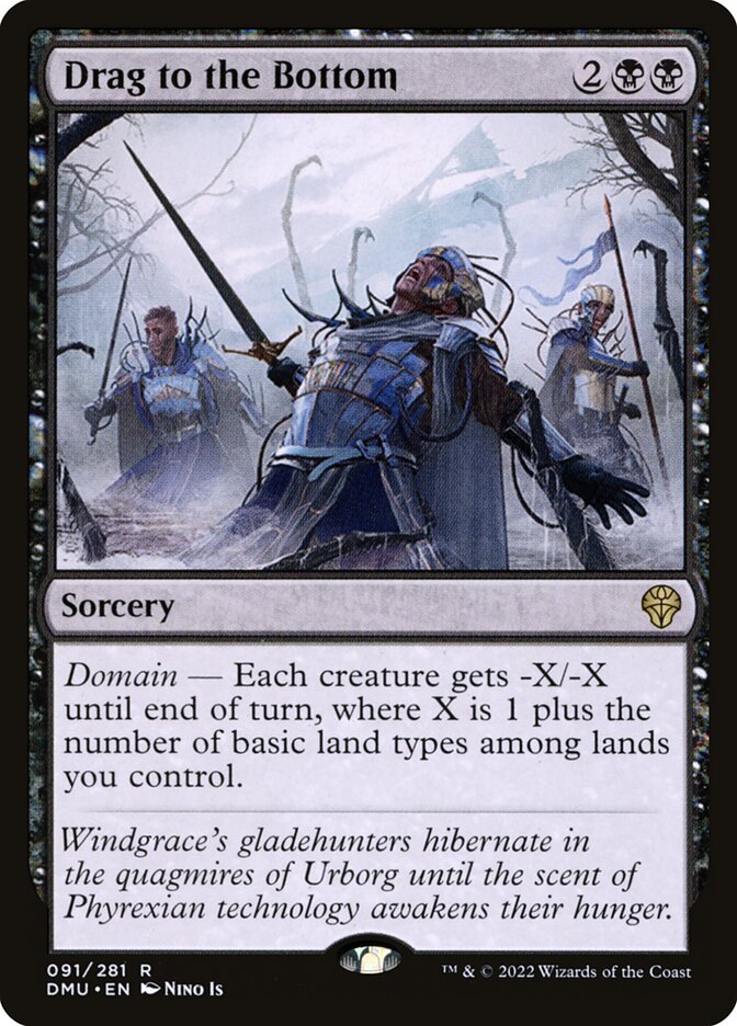 Card Scan of Drag to the Bottom | DMU