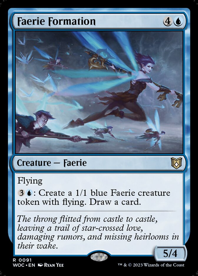 Faerie Formation Card Scan