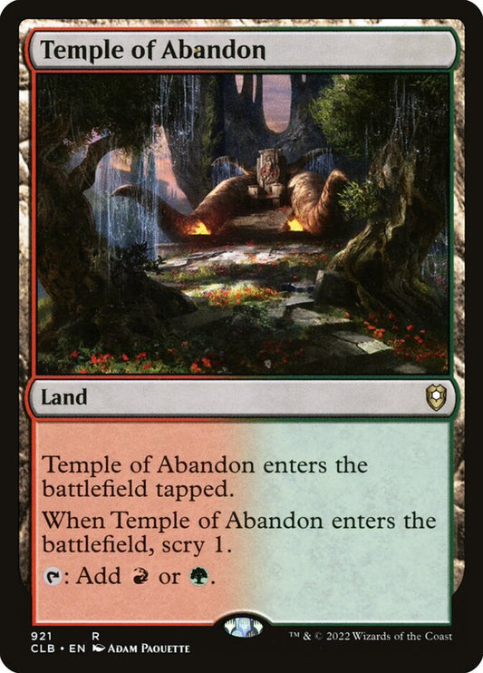 Temple of Abandon | CLB