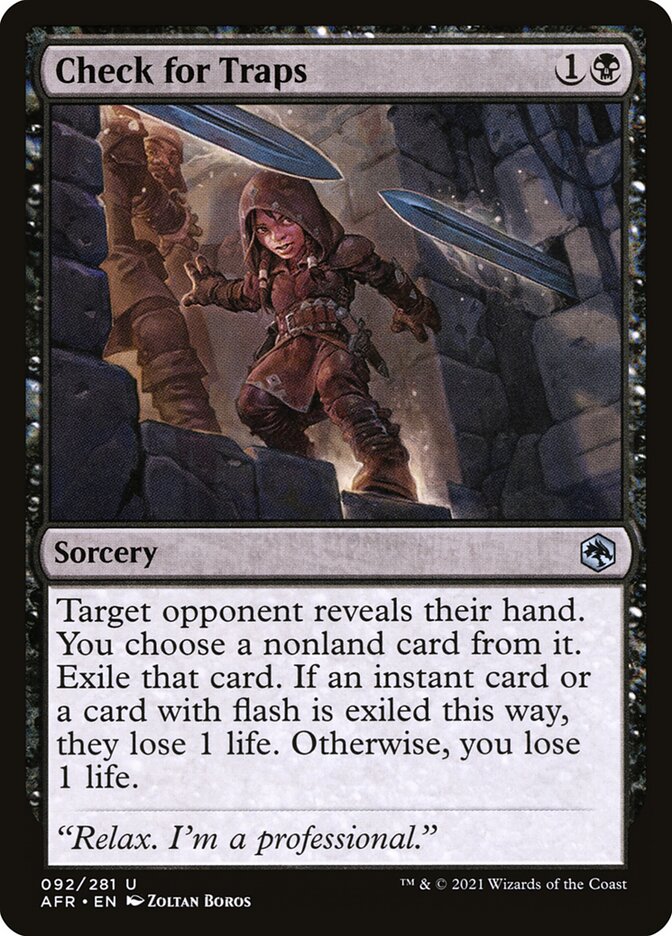 Check for Traps | AFR (Foil)