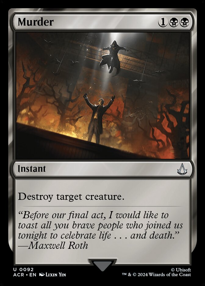 Card Scan of Murder | ACR