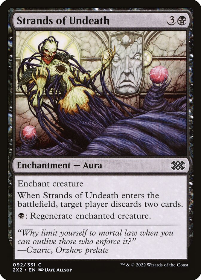 Card Scan of Strands of Undeath | 2X2