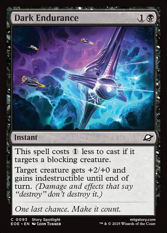 Dark Endurance Card Scan