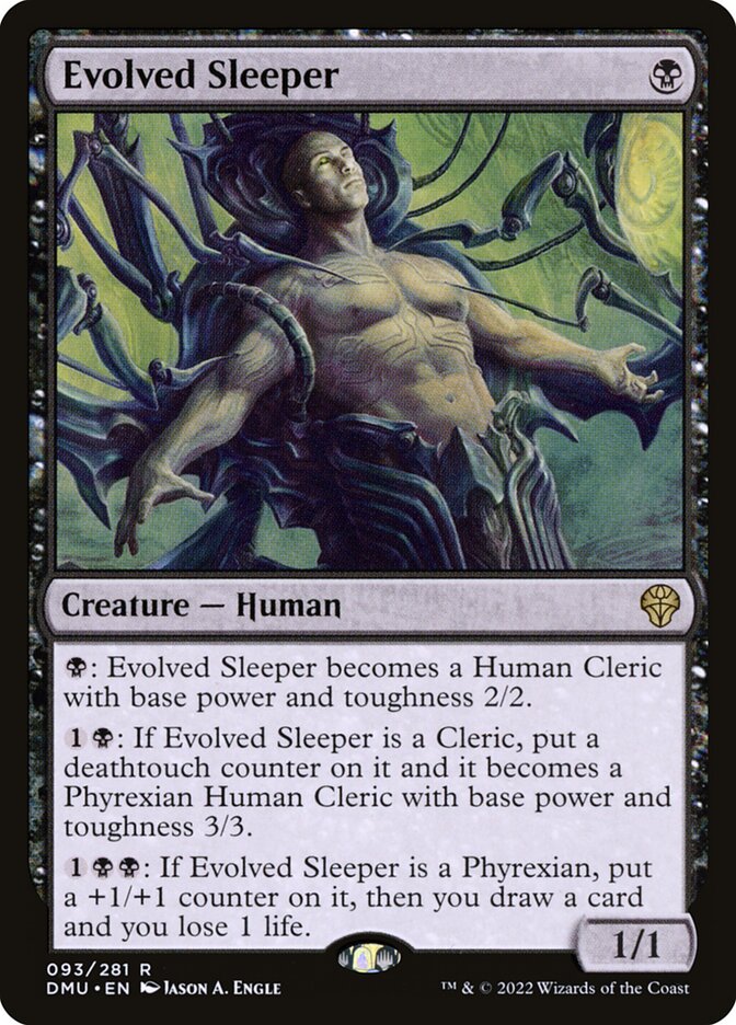 Card Scan of Evolved Sleeper | DMU