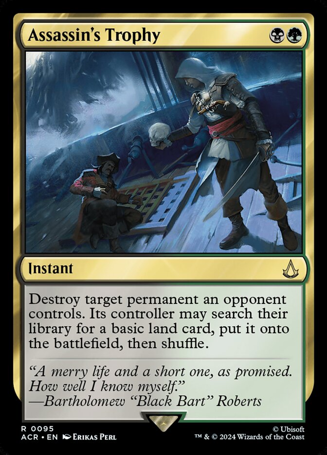 Card Scan of Assassin's Trophy | ACR