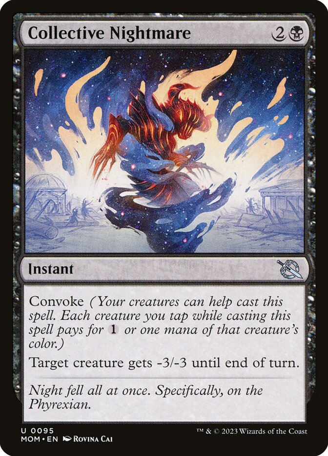 Card Scan of Collective Nightmare | MOM