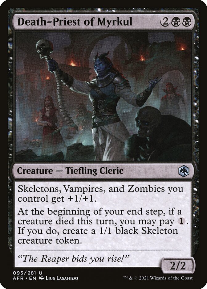 Death-Priest of Myrkul | AFR (Foil)